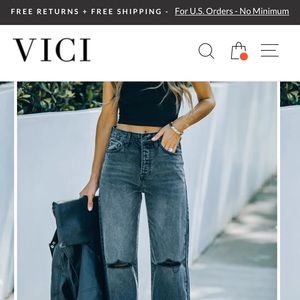 Vici jeans brand new